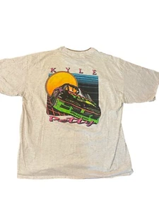 Vintage Nascar Kyle Petty Grand Prix Racing Tee Size XXL Cal Cru USA 1992 - Picture 1 of 4