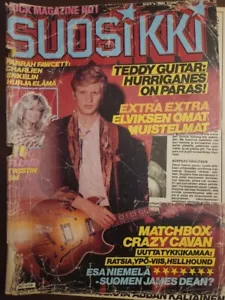 Suosikki magazine No 4 1980 Pink Floyd ABBA Hurriganes Crazy Cavan Matchbox - Picture 1 of 8