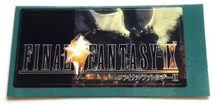 Memory Card Official Sticker FINAL FANTASY IX 9 Japanese PlayStation 2000 - Bild 1 von 1