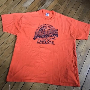 Hope Basketball Vintage Tee Shirt By Jerzees XL Heavy 2005-2006 Orange  - Picture 1 of 3