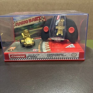 Nintendo Mario Kart Carrera Radio Remote Control Mini 1:50 Car MARIO GOLD ~ New - Picture 1 of 5