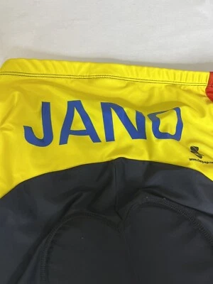 XX Large Bicycle ShortsJano Tri Sport Multicolor Seat Cushion Stretch Champion - Image 1 of 4