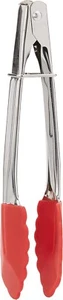 2 X New Maxwell & Williams Grabbers Mini Tongs 18cm Silicone Red Free Shipping - Picture 1 of 7