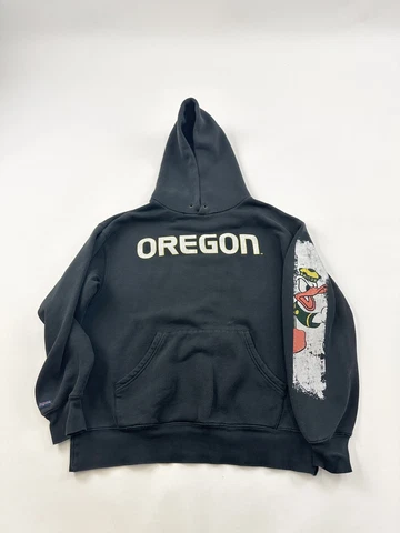Vintage Oregon Ducks Hoodie Sweatshirt Mens Medium Pullover Jansport Cover