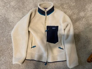 Patagonia Retro Fleece Full Zip Jacket Size Medium Mens Full Zip - Picture 1 of 5
