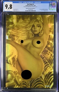 Totally Rad Evil Rad 1 CGC 9.8 Shikarii schwarze Katze voll N Folie gold - Bild 1 von 2