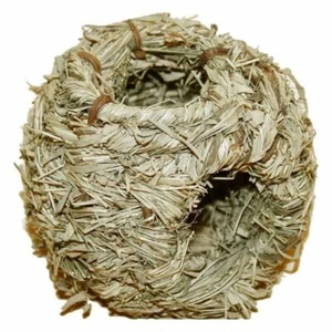 Nature First Grass House Small Animal Treat Toy 100% Natural Nibble & Chew Toys - Picture 1 of 9