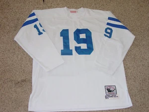 Johnny Unitas Baltimore Colts Mitchell & Ness Authentic Road Jersey Size 56 3XL  - Picture 1 of 7