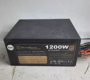 SilverStone 1200W 80 PLUS Gold SST-ST1200-G Desktop Power Supply #2009 - Picture 1 of 7