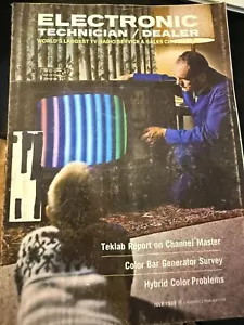 Electronic Technician/Dealer Magazine: Teklab Report On Channel Master July 1969 - Imagen 1 de 5