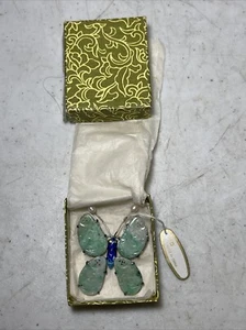 Broche broche mariposa jade chino catálogo museo Smithsonian 2" x 2" 4084 - Imagen 1 de 18