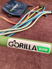 GORILLA BOW Home Gym Resistance Bands, HEAVY bundle