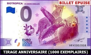 UEVZ / BIOTROPICA / BILLET 0 € / NULL EURO-SCHEIN / 2021-1* - Picture 1 of 1