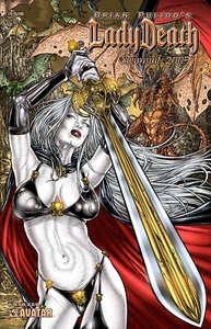 Lady Death: Traje de baño 2005 Killing Blow limitado a 1500 RYP cubierta variante en muy buen estado/nuevo en buen estado - Imagen 1 de 1