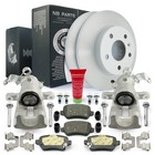 Brake Calipers Brake Discs Brake Pads Rear For Opel Astra H Combo Meriva A