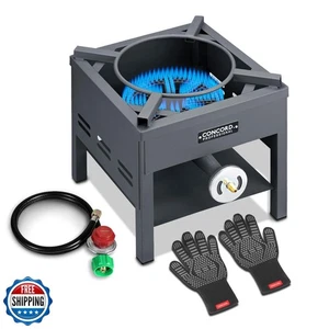 Concord Professional Single Banjo Wok Burner with Stand. Drop In Wok Edition. - Picture 1 of 5