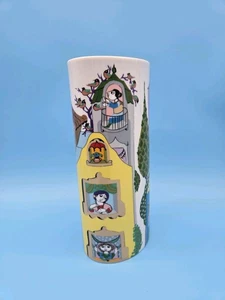 Vaso vintage Bjorn Wiinblad Rosenthal "Scene da una finestra" - Foto 1 di 7