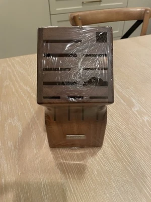 Wusthof 15 Slot Acacia Knife Block - Image 1 of 4