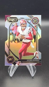 2024 Panini Select - Club Level Jayden Daniels #217 Silver Prizm Die-Cut (RC) - Picture 1 of 2