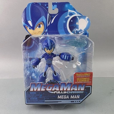 Figura articulada Mega Man completamente cargada Cartoon Network JAKKS Pacific 2019 NUEVA Foto 1 de 4