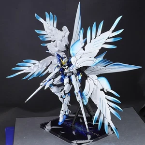 Bandai Gundam Spirits Wing Gundam Zero EW Ver. Ka MG 1/100 Icy Blue Coating Gift - Picture 1 of 11