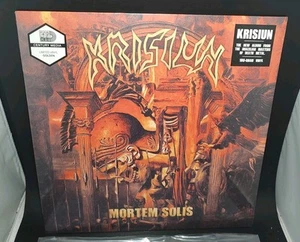 KRISIUN Mortem Solis Gold Vinyl SEALED (Deicide Sepultura Morbid Angel Slayer) - Picture 1 of 8