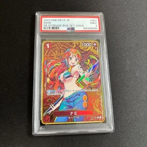PSA 9 Nami ST01-007 C Parallel Storage Box Gold One Piece Card Japanese 2024 - Picture 1 of 2