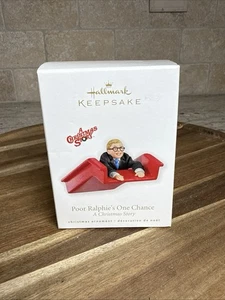 Hallmark Andenken Ornament 2010 einer WEIHNACHTSGESCHICHTE "Poor Ralphie's One Chance" - Bild 1 von 9