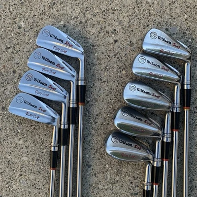 Juego de hierros Wilson Staff Patty Berg 2-PW varilla de acero para damas flexibles para diestros Foto 1 de 4