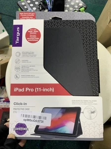 Targus Click-In Classic Case (Black) for Apple iPad Pro (11 inch) - Picture 1 of 4