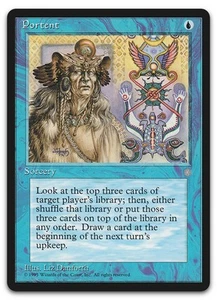 Portent #90 (NM) Ice Age ICE Magic MTG - Picture 1 of 2