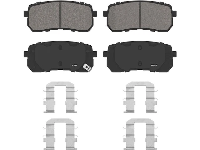 Rear Brake Pad Set For 2015-2016, 2019-2021 Kia Sedona 2020 HJ212KB - Image 1 of 1