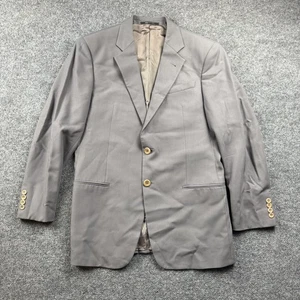 Armani Collezioni Mens Blazer 40R Gray Made in Italy Neiman Marcus Sport Coat - Picture 1 of 11
