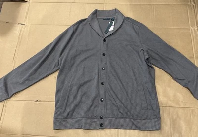 Perry Ellis Button Down Men’s Sweater Grey Big & Tall  XXL - Image 1 of 4