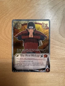 The First Hokage #041 Super Rare - Naruto CCG (not Graded) 1st Edition - Bild 1 von 3