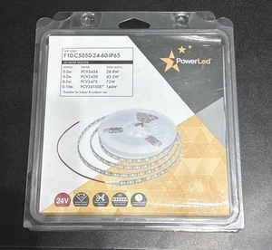 PowerLed 24v IP Rated LED Strip New F10-C5050-24-60-IP65 - Picture 1 of 1