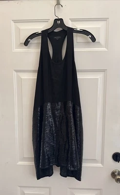 Vestido sin mangas negro con lentejuelas Rag & Bone talla 2 (A564) Foto 1 de 4