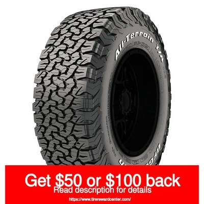 BFGOODRICH All Terrain T/A KO2 LT285/60R18 118S RWL 8 Ply (Quantity of 1) — 第 1/4 张图片