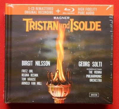 WAGNER - Nilsson - Solti - Resnik - Tristan Und Isolde - BOX SET  3 CD + Blu-Ray - Bild 1 von 4