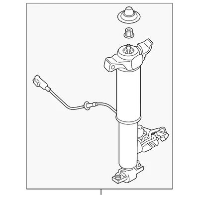 Lincoln Continental 2017-2020 genuino - Conjunto de amortiguador G3GZ-18125-J Foto 1 de 4