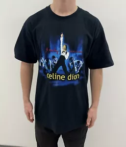Camiseta Concierto Celine Dion A New Day Live in Las Vegas Años 2000 De Colección Talla L - Imagen 1 de 9