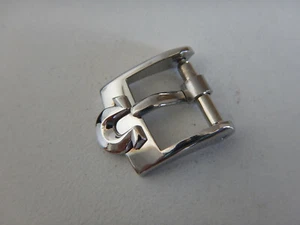 10 MM BUCKLE BOUCLE OMEGA AUTHENTIQUE ACIER STOCK NEUF 60 - Imagen 1 de 6
