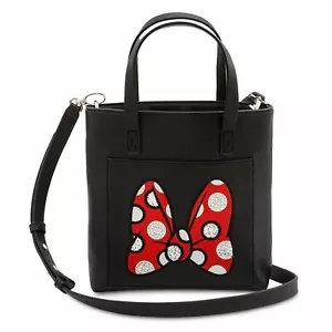 Bolso Bandolera Nuevo con Etiquetas Exclusivo de los Parques Disney Minnie Mouse Arco Mini Estilo Bolso de Mano - Imagen 1 de 2