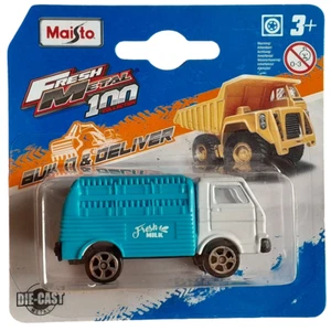 Maisto Delivery Truck Blue/White 1:64 Scale 3 Inch Diecast Model Car - Picture 1 of 1