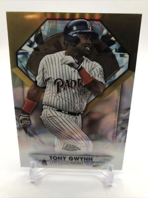 2022 TONY GWYNN #DGC-44 TOPPS CHROME UPDATE DIAMOND GREATS PADRES ⚾⚾ - Image 1 of 2