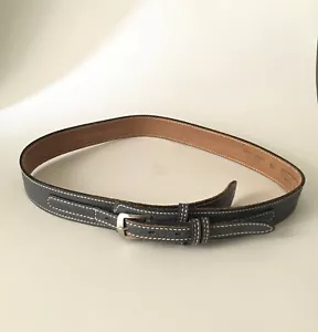 Cinturón DunDee de cuero genuino para mujer talla 36 gris Western Boho - Imagen 1 de 8