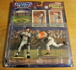 Figuras de béisbol Pedro Martínez, John Smoltz 2000 SLU dobles clásicas nuevas en paquete MLB - Imagen 1 de 2
