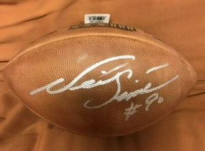 Von Neil Smith signierter Super Bowl 33 XXXIII Fußball-Campbells Suppengewinnspiel  - Bild 1 von 4