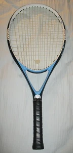 Raqueta de tenis Wilson nCode W2 sombra azul 4 3/8" agarre 117 pulgadas cuadradas con bolsa de transporte - Imagen 1 de 12