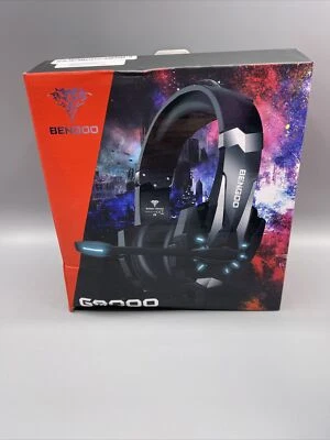 Bengoo G9000 Stereo Gaming Headset for Ps4 PC Xbox One Over Ear Black - Image 1 of 4